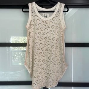 Johnny Was Eyelet Tunic Tank